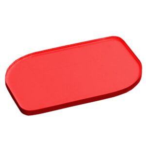 Tinted Red Acrylic Sheet Sample