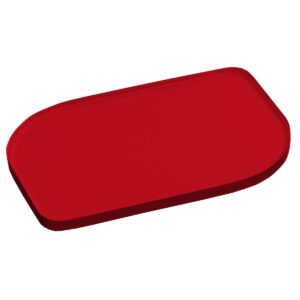 Frosted Red Acrylic Sheet Sample