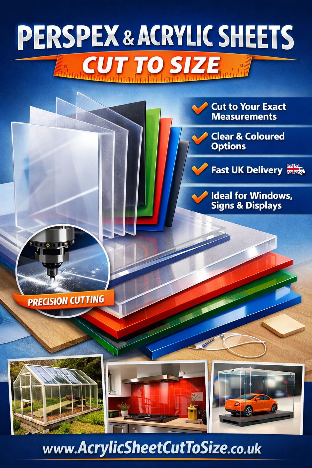 Perspex Sheets & Acrylic Sheets Cut to Size – The Complete 2026 Buyer’s Guide